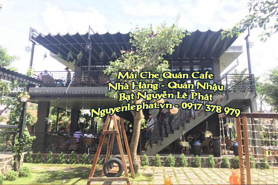 Mái xếp quán cafe
